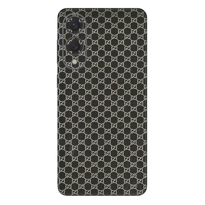 Samsung A/S Series Phone Skins (All Models) - Black G Print - 3D Embossed Finish (L-109) Samsung Galaxy S25 Edge