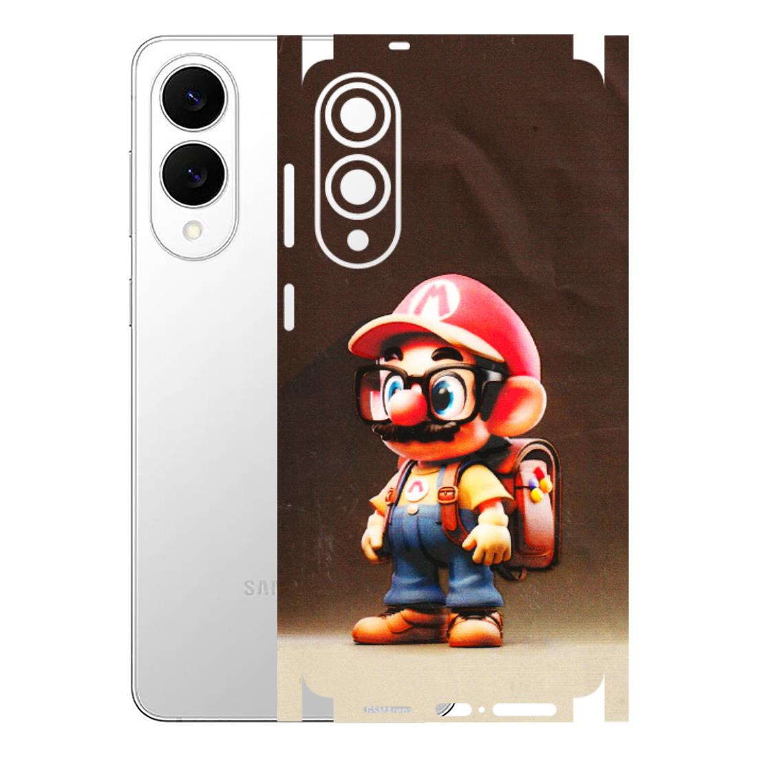 Samsung A/S Series Phone Skins (All Models) - Little Mario - 3D Embossed Finish (L-119) Samsung Galaxy S25 Edge