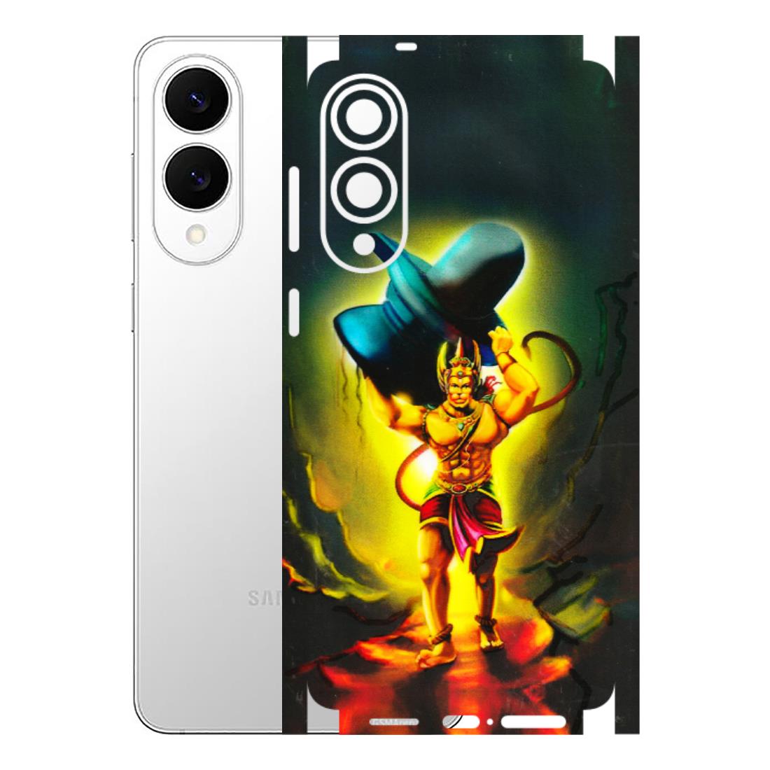 Samsung A/S Series Phone Skins (All Models) - Hanuman Ji - 3D Embossed Finish (L-128) Samsung Galaxy S25 Edge