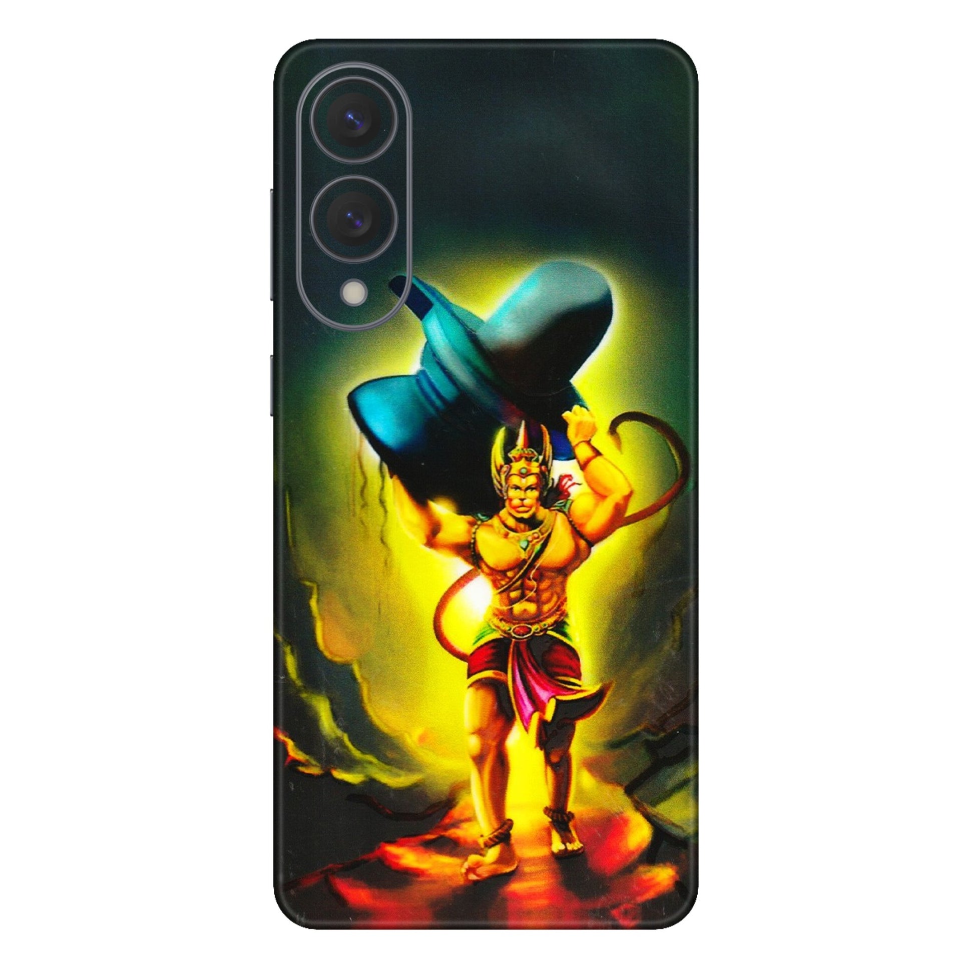 Samsung A/S Series Phone Skins (All Models) - Hanuman Ji - 3D Embossed Finish (L-128) Samsung Galaxy S25 Edge