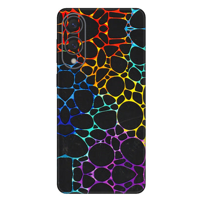 Samsung A/S Series Phone Skins (All Models) - Abstract Art MultiColour - 3D Embossed Finish (L-133) Samsung Galaxy S25 Edge