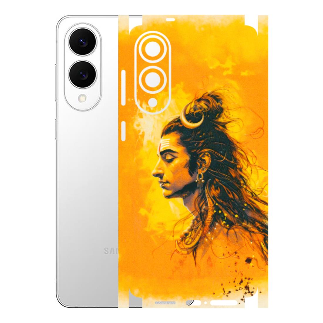 Samsung A/S Series Phone Skins (All Models) - Shiv Shakti - 3D Embossed Finish (L-14) Samsung Galaxy S25 Edge