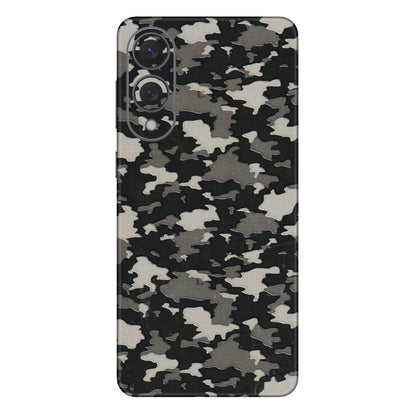 Samsung A/S Series Phone Skins (All Models) - Black/Grey Camoflaunge - 3D Embossed Finish (L-142) Samsung Galaxy S25 Edge