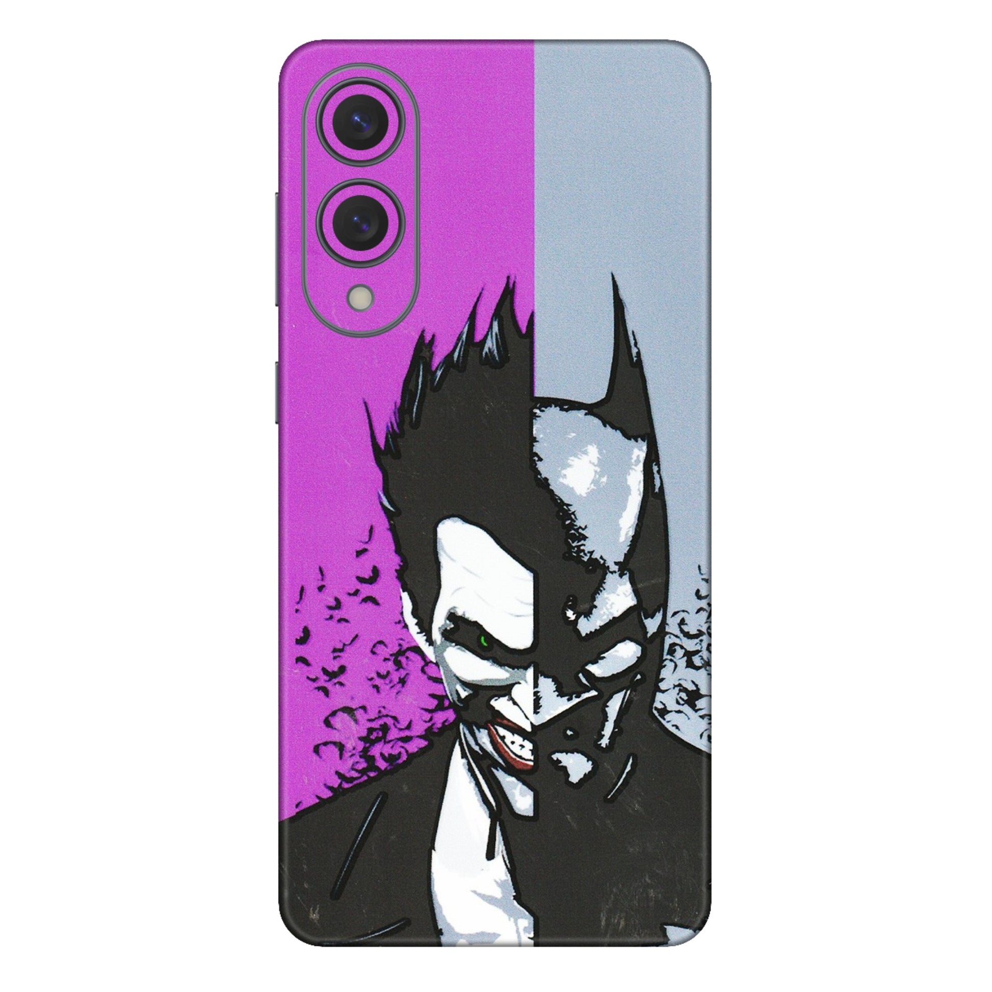 Samsung A/S Series Phone Skins (All Models) - Batman & Joker - 3D Embossed Finish (L-143) Samsung Galaxy S25 Edge