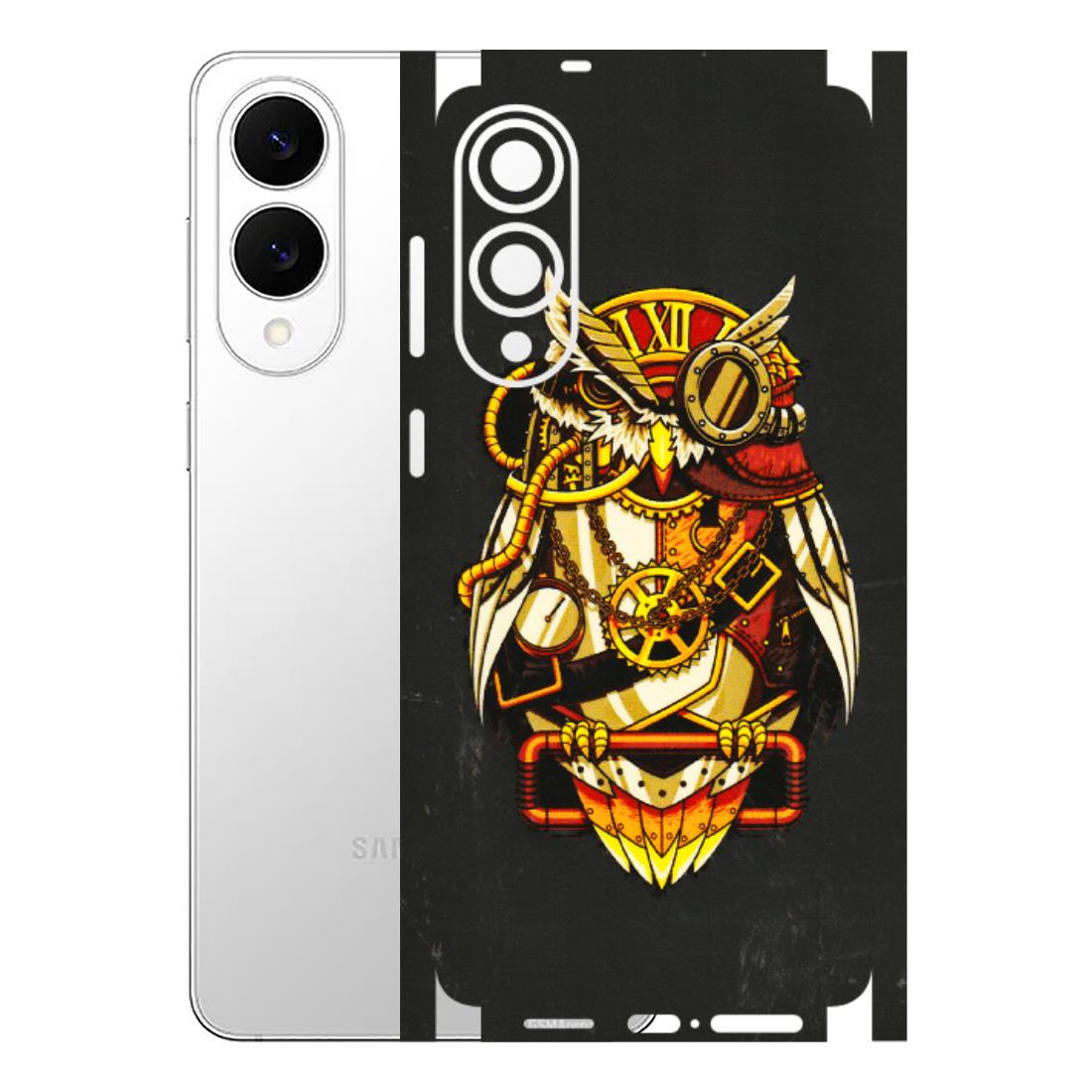 Samsung A/S Series Phone Skins (All Models) - Classy Smart Owl - 3D Embossed Finish (L-144) Samsung Galaxy S25 Edge