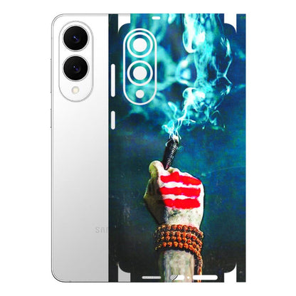 Samsung A/S Series Phone Skins (All Models) - Mahadev Bhakt - 3D Embossed Finish (L-146) Samsung Galaxy S25 Edge