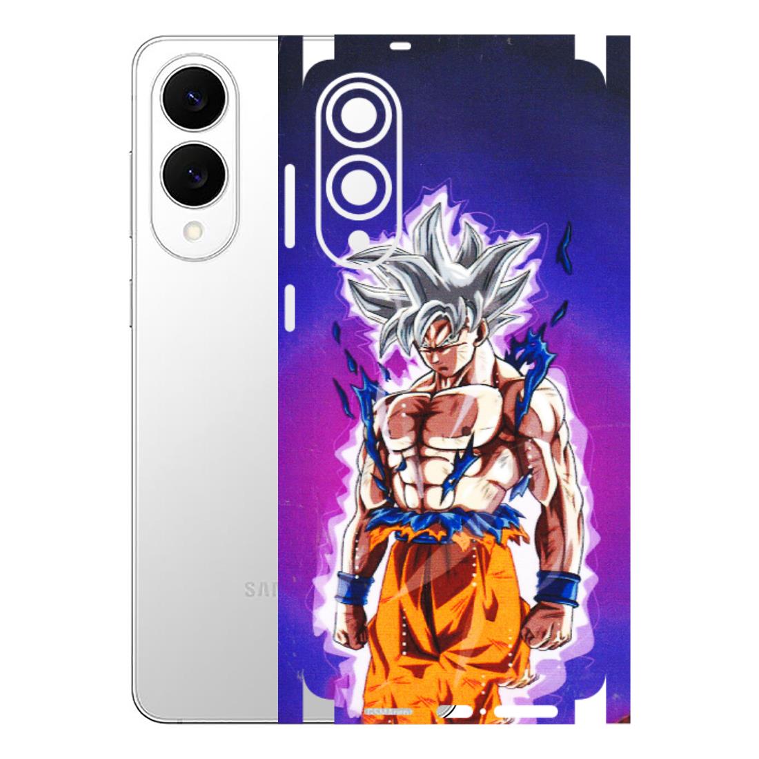 Samsung A/S Series Phone Skins (All Models) - Goku Purple Anime - 3D Embossed Finish (L-147) Samsung Galaxy S25 Edge