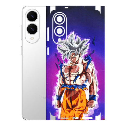 Samsung A/S Series Phone Skins (All Models) - Goku Purple Anime - 3D Embossed Finish (L-147) Samsung Galaxy S25 Edge