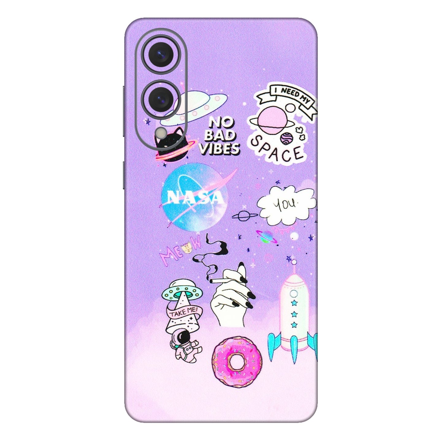 Samsung A/S Series Phone Skins (All Models) - I Need My Nasa Skin - 3D Embossed Finish (L-149) Samsung Galaxy S25 Edge