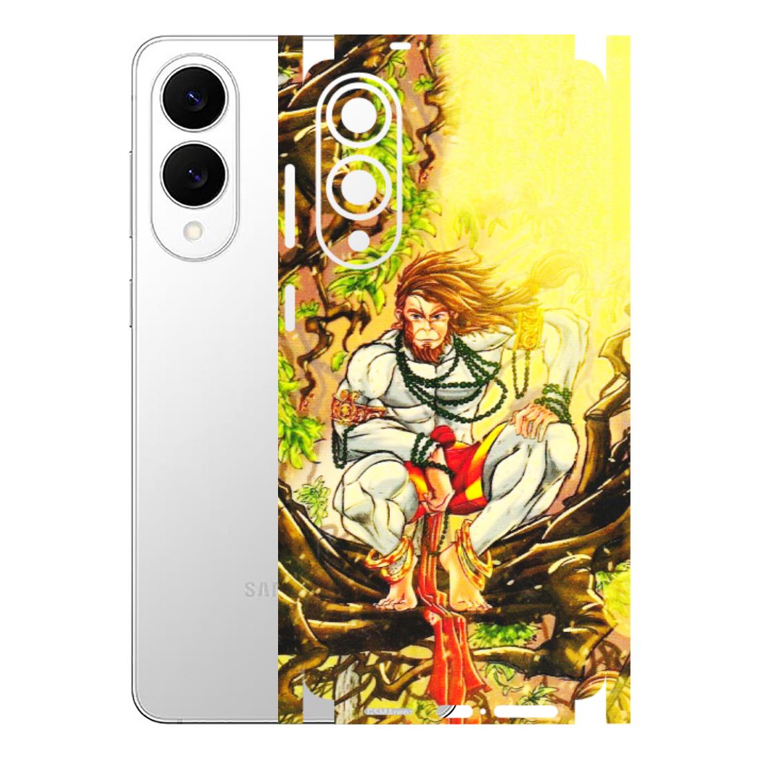Samsung A/S Series Phone Skins (All Models) - Lord Hanuman - 3D Embossed Finish (L-152) Samsung Galaxy S25 Edge
