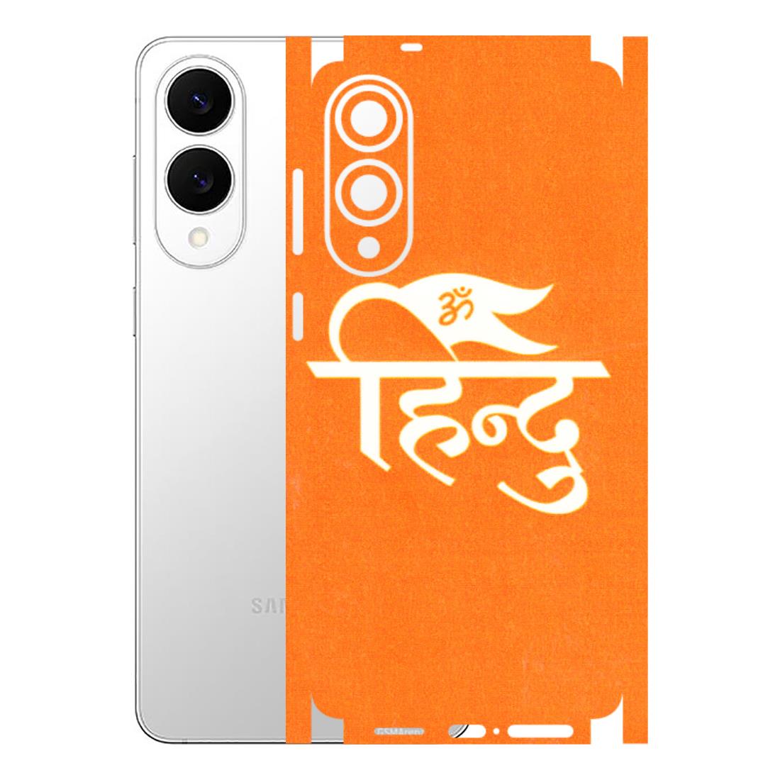 Samsung A/S Series Phone Skins (All Models) - Hindu Kesari - 3D Embossed Finish (L-154) Samsung Galaxy S25 Edge