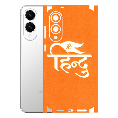 Samsung A/S Series Phone Skins (All Models) - Hindu Kesari - 3D Embossed Finish (L-154) Samsung Galaxy S25 Edge