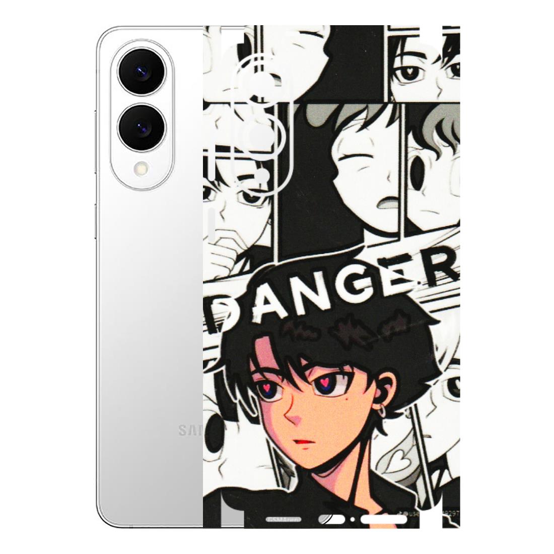 Samsung A/S Series Phone Skins (All Models) - Danger Anime - 3D Embossed Finish (L-155) Samsung Galaxy S25 Edge