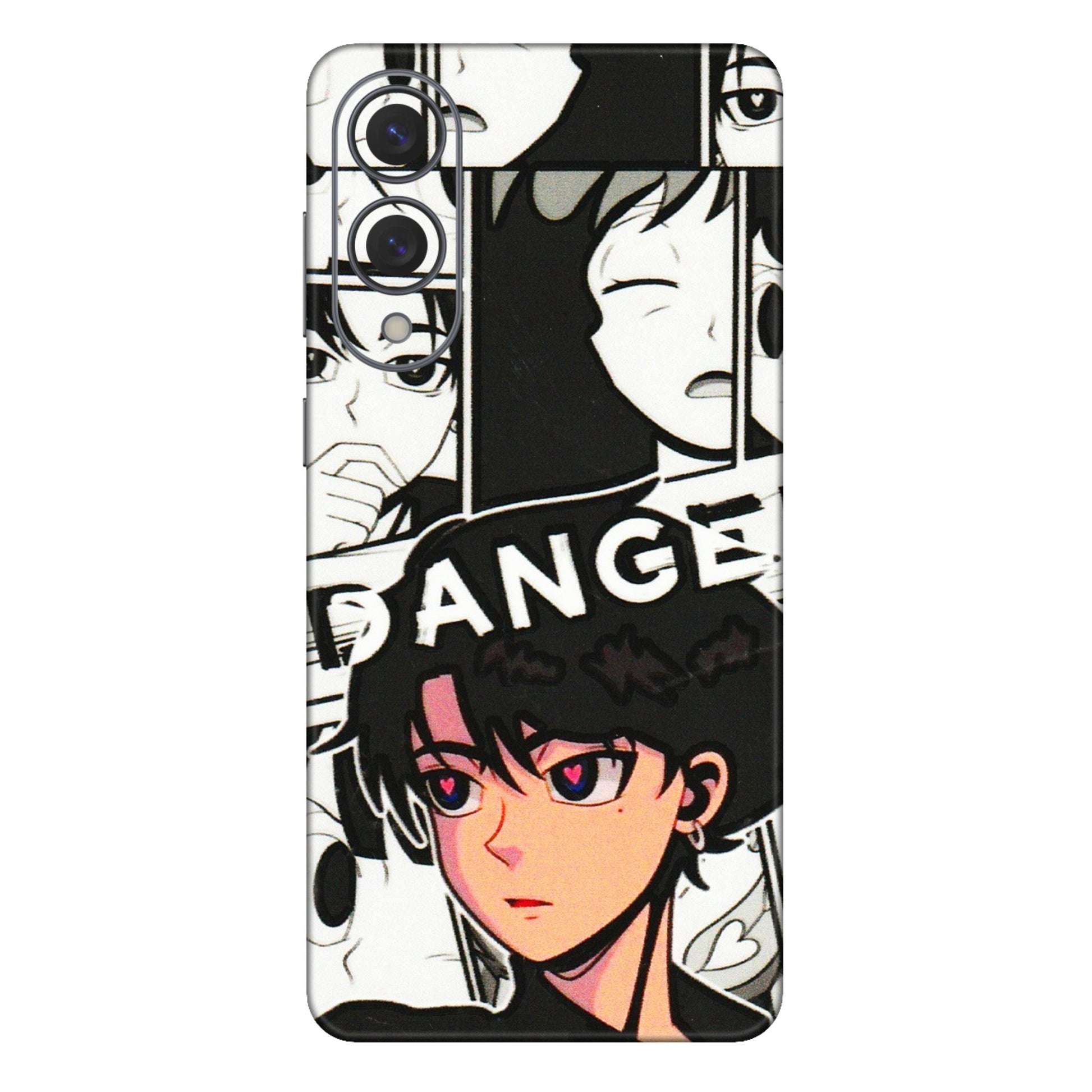 Samsung A/S Series Phone Skins (All Models) - Danger Anime - 3D Embossed Finish (L-155) Samsung Galaxy S25 Edge