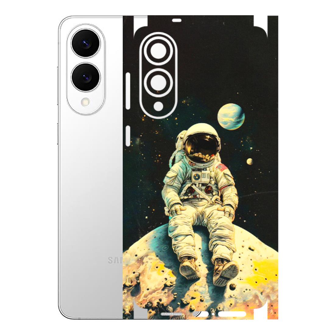 Samsung A/S Series Phone Skins (All Models) - Astronaut in Space - 3D Embossed Finish (L-16) Samsung Galaxy S25 Edge