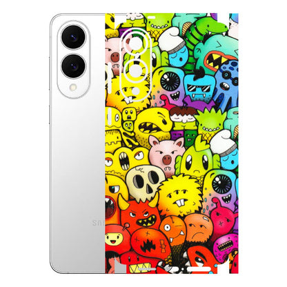 Samsung A/S Series Phone Skins (All Models) - Angry Funkies - 3D Embossed Finish (L-169) Samsung Galaxy S25 Edge
