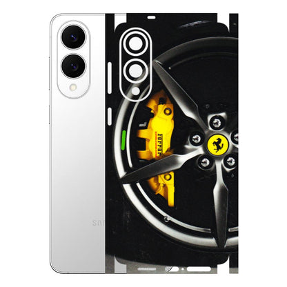 Samsung A/S Series Phone Skins (All Models) - Ferrari Wheel Alloy - 3D Embossed Finish (L-173) Samsung Galaxy S25 Edge