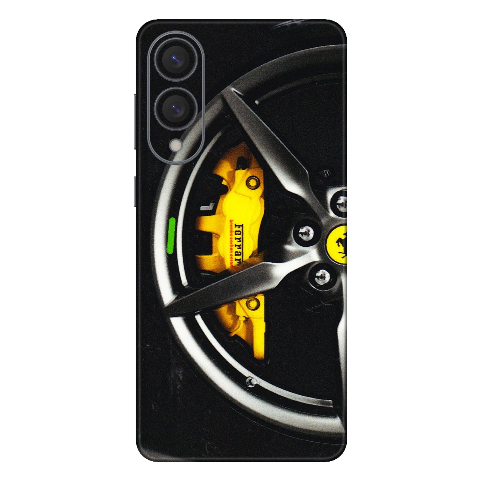 Samsung A/S Series Phone Skins (All Models) - Ferrari Wheel Alloy - 3D Embossed Finish (L-173) Samsung Galaxy S25 Edge