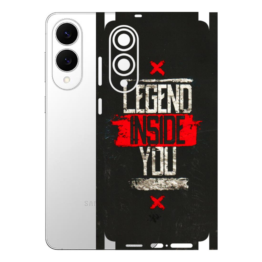 Samsung A/S Series Phone Skins (All Models) - Legend Inside You - 3D Embossed Finish (L-186) Samsung Galaxy S25 Edge