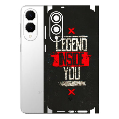 Samsung A/S Series Phone Skins (All Models) - Legend Inside You - 3D Embossed Finish (L-186) Samsung Galaxy S25 Edge