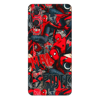Samsung A/S Series Phone Skins (All Models) - SpiderMan Cool - 3D Embossed Finish (L-188) Samsung Galaxy S25 Edge
