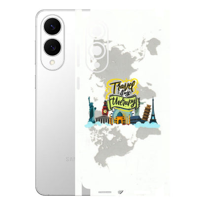 Samsung A/S Series Phone Skins (All Models) - Travel Therapy - 3D Embossed Finish (L-199) Samsung Galaxy S25 Edge