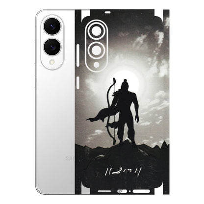 Samsung A/S Series Phone Skins (All Models) - Jai Siya Ram - 3D Embossed Finish (L-200) Samsung Galaxy S25 Edge