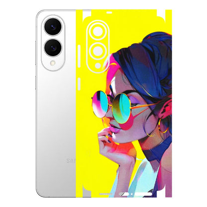 Samsung A/S Series Phone Skins (All Models) - Bold Stylish Girl - 3D Embossed Finish (L-222) Samsung Galaxy S25 Edge