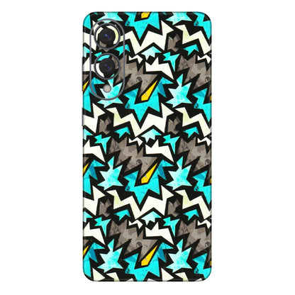 Samsung A/S Series Phone Skins (All Models) - Funky Zig Zag - 3D Embossed Finish (L-223) Samsung Galaxy S25 Edge