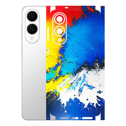 Samsung A/S Series Phone Skins (All Models) - Acrylic Paint Spill - 3D Embossed Finish (L-229) Samsung Galaxy S25 Edge