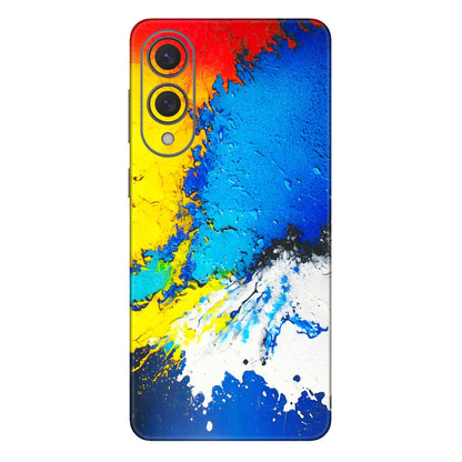 Samsung A/S Series Phone Skins (All Models) - Acrylic Paint Spill - 3D Embossed Finish (L-229) Samsung Galaxy S25 Edge