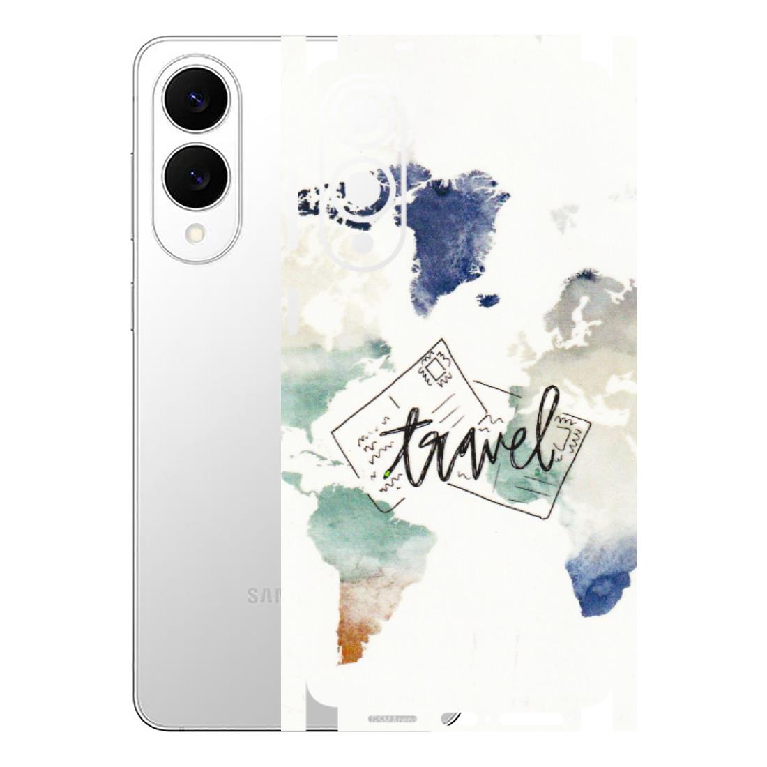 Samsung A/S Series Phone Skins (All Models) - Travel The World - 3D Embossed Finish (L-232) Samsung Galaxy S25 Edge
