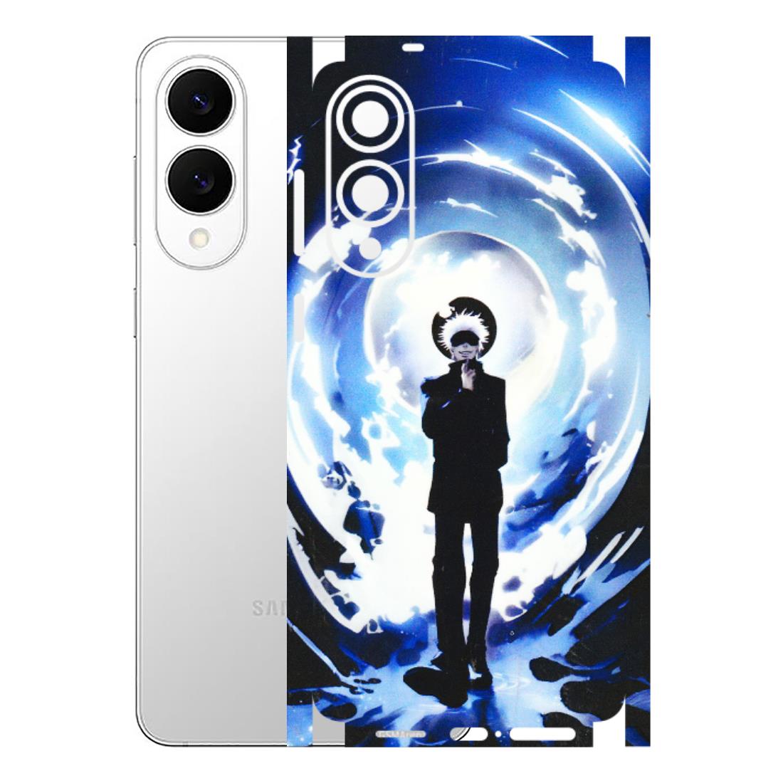 Samsung A/S Series Phone Skins (All Models) - Satoru Gojo Dark Blue - 3D Embossed Finish (L-235) Samsung Galaxy S25 Edge