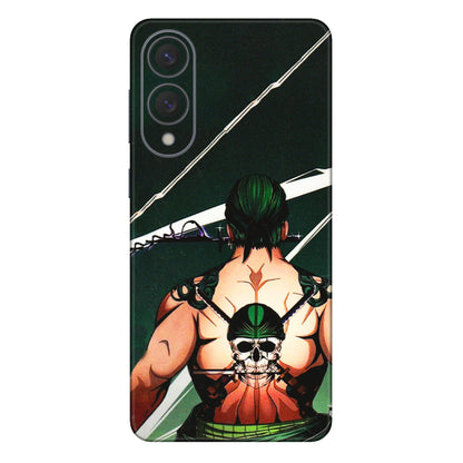 Samsung A/S Series Phone Skins (All Models) - Zoro Anime - 3D Embossed Finish (L-23) Samsung Galaxy S25 Edge
