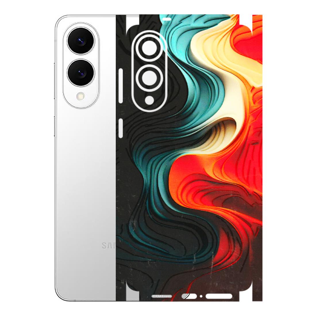 Samsung A/S Series Phone Skins (All Models) - The Silky Swirl - 3D Embossed Finish (L-240) Samsung Galaxy S25 Edge