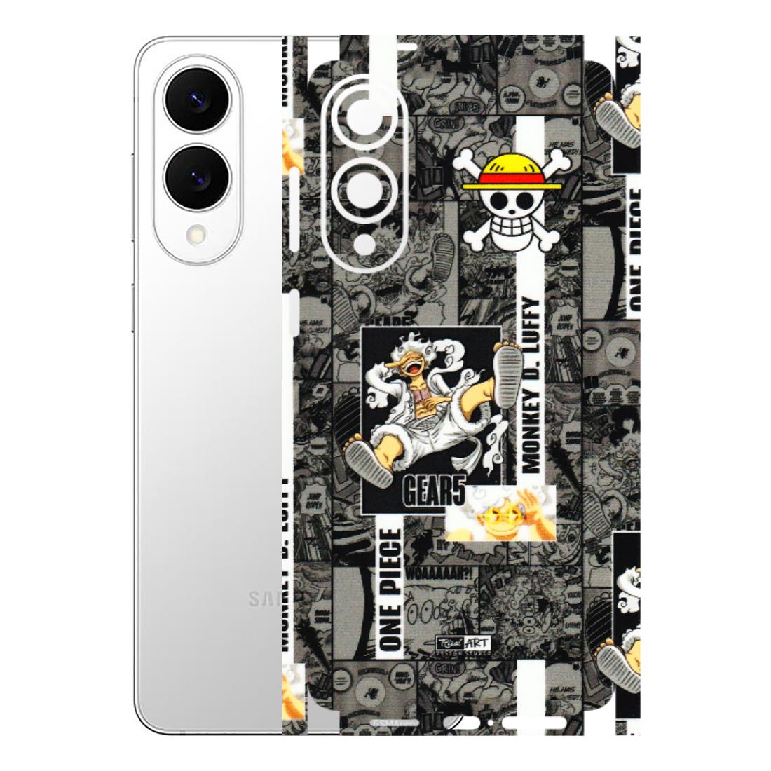 Samsung A/S Series Phone Skins (All Models) - Cuffy Anime MonkeyCamic - 3D Embossed Finish (L-242) Samsung Galaxy S25 Edge