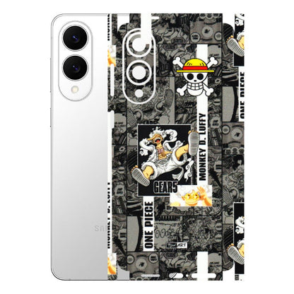 Samsung A/S Series Phone Skins (All Models) - Cuffy Anime MonkeyCamic - 3D Embossed Finish (L-242) Samsung Galaxy S25 Edge