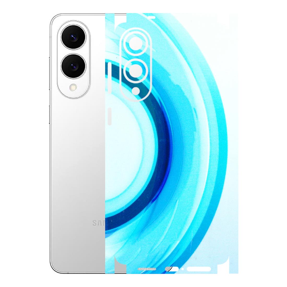 Samsung A/S Series Phone Skins (All Models) - The Blue Curve - 3D Embossed Finish (L-244) Samsung Galaxy S25 Edge