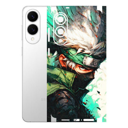 Samsung A/S Series Phone Skins (All Models) - Kakashi Side Profile - 3D Embossed Finish (L-249) Samsung Galaxy S25 Edge