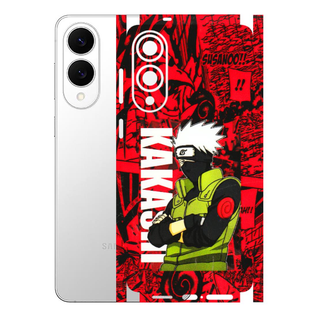 Samsung A/S Series Phone Skins (All Models) - Kakashi Red Anime - 3D Embossed Finish (L-251) Samsung Galaxy S25 Edge