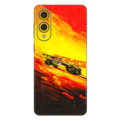 Samsung A/S Series Phone Skins (All Models) - AMG Car Speed Cover - 3D Embossed Finish (L-256) Samsung Galaxy S25 Edge