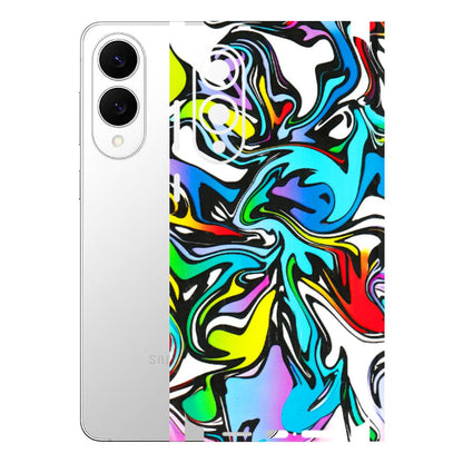 Samsung A/S Series Phone Skins (All Models) - Abstract Colour Paints - 3D Embossed Finish (L-271) Samsung Galaxy S25 Edge