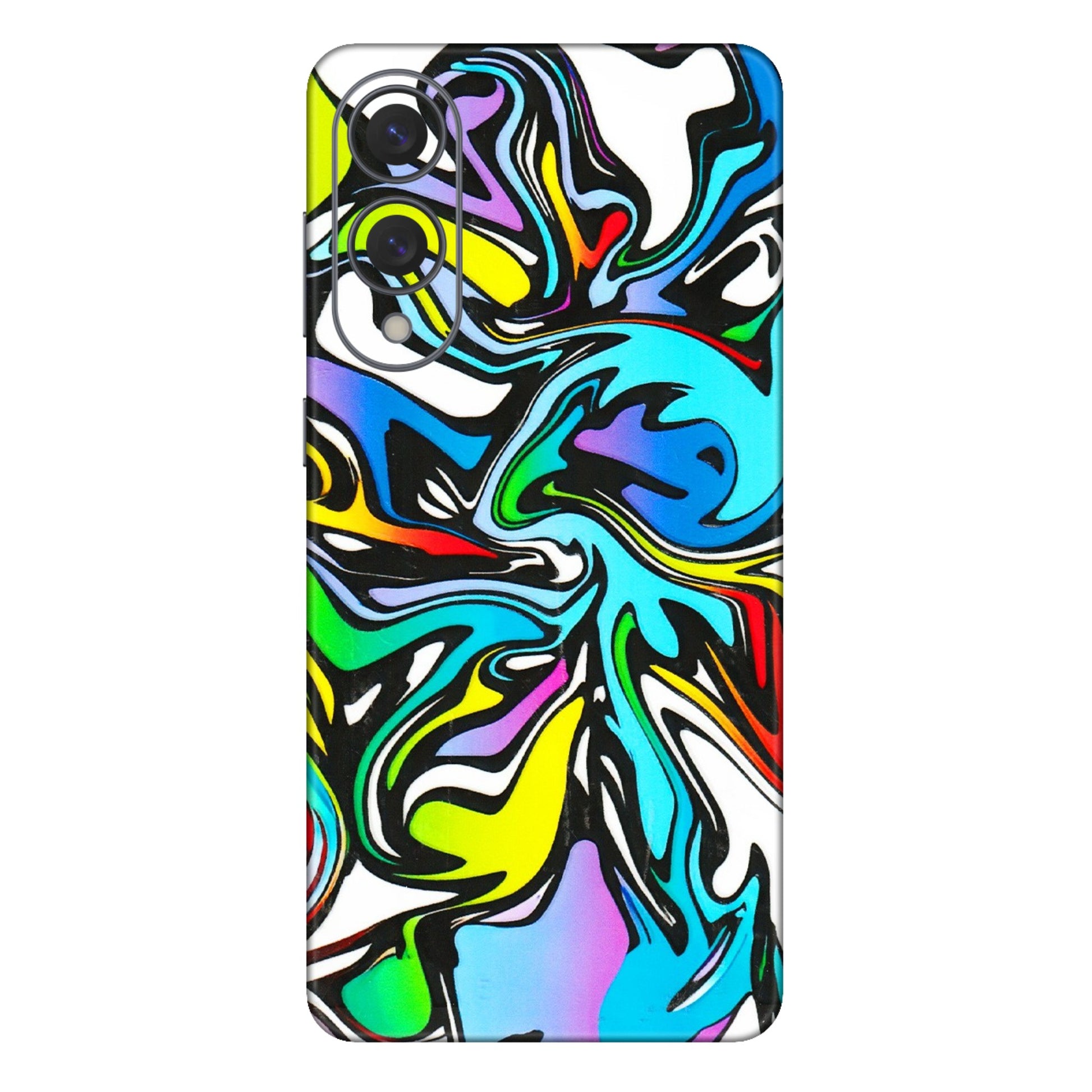 Samsung A/S Series Phone Skins (All Models) - Abstract Colour Paints - 3D Embossed Finish (L-271) Samsung Galaxy S25 Edge
