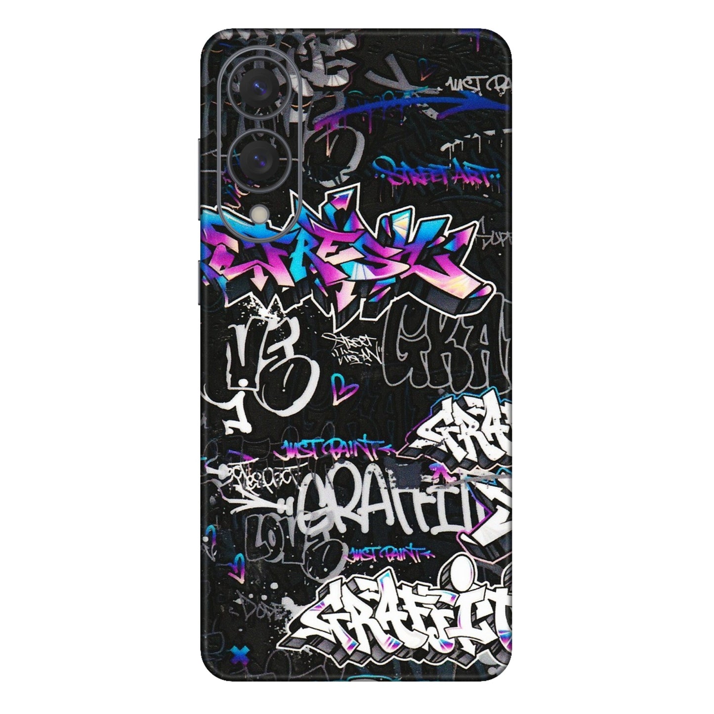 Samsung A/S Series Phone Skins (All Models) - Graffiti Killer - 3D Embossed Finish (L-274) Samsung Galaxy S25 Edge