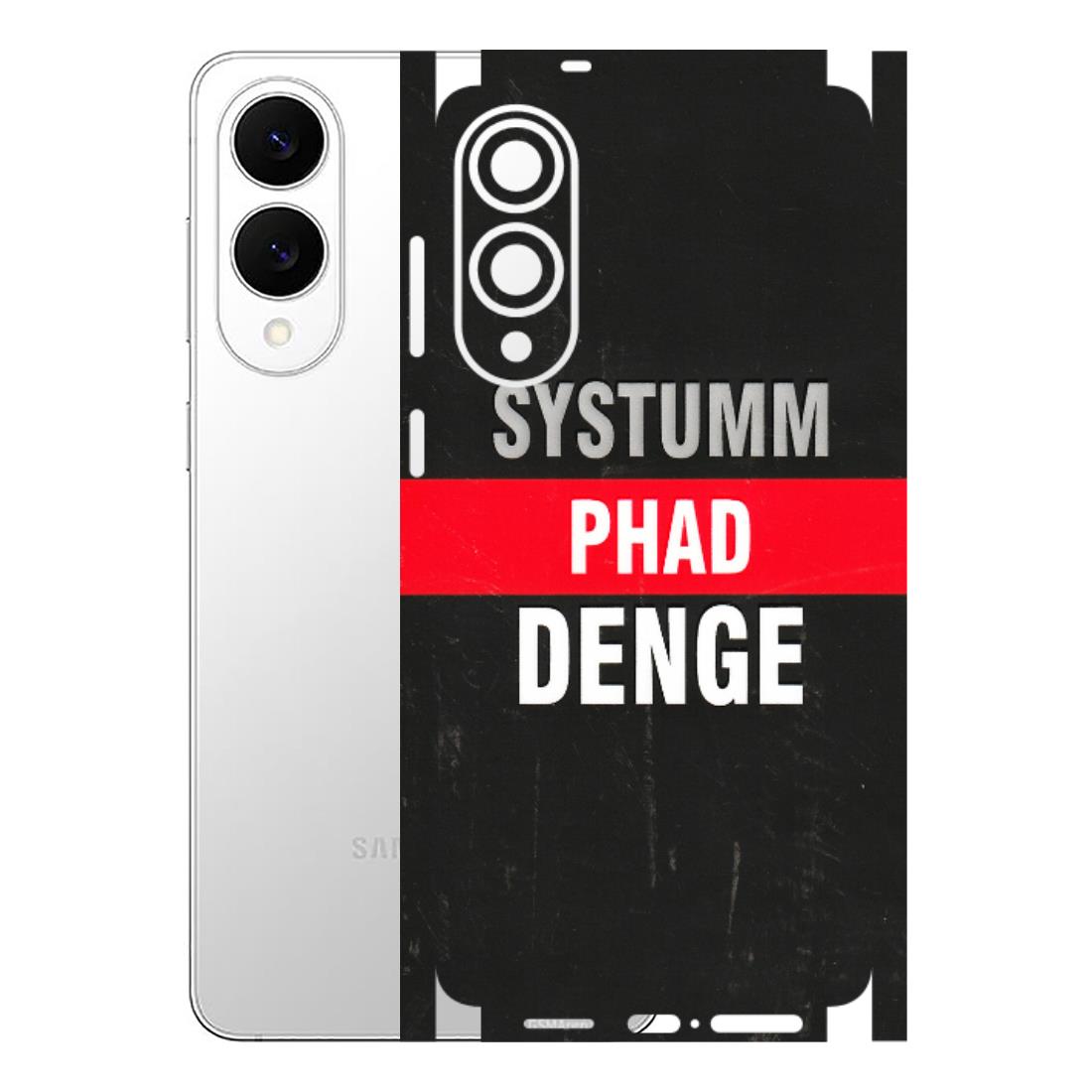 Samsung A/S Series Phone Skins (All Models) - Systumm Phad Denge - 3D Embossed Finish (L-278) Samsung Galaxy S25 Edge