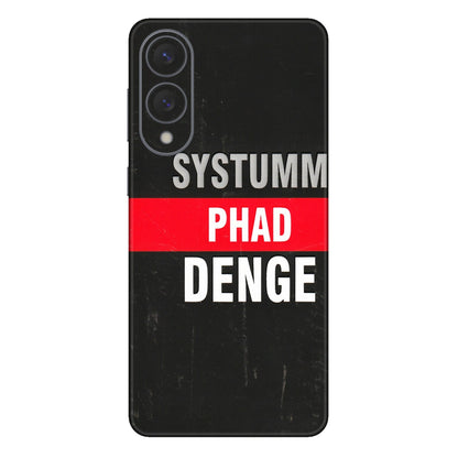 Samsung A/S Series Phone Skins (All Models) - Systumm Phad Denge - 3D Embossed Finish (L-278) Samsung Galaxy S25 Edge