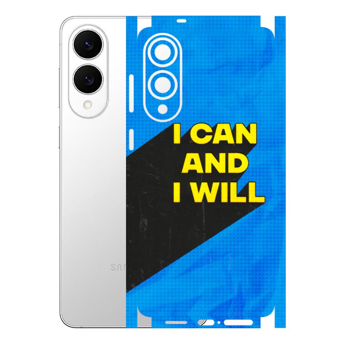Samsung A/S Series Phone Skins (All Models) - I Can And I Will - 3D Embossed Finish (L-281) Samsung Galaxy S25 Edge