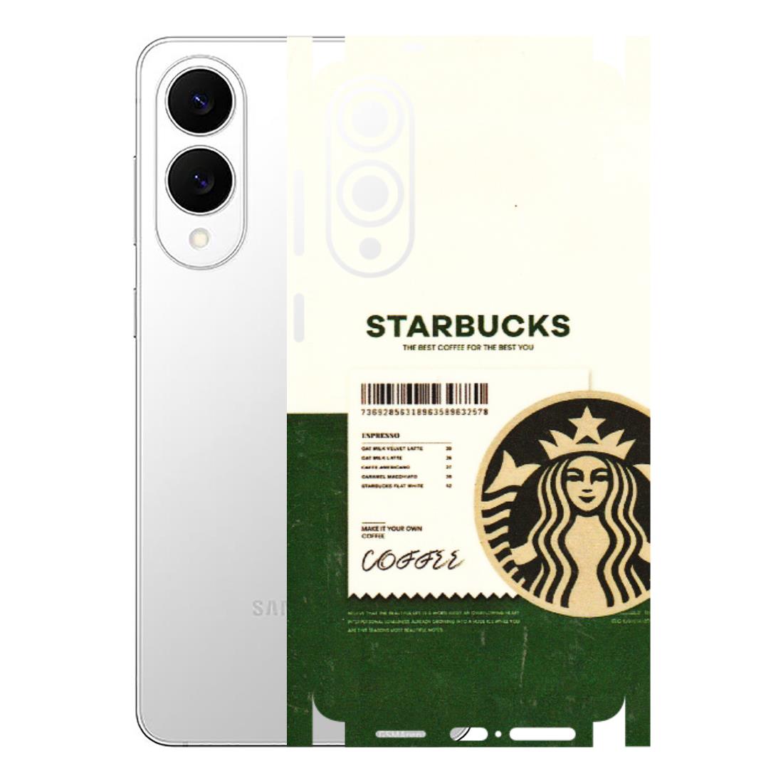 Samsung A/S Series Phone Skins (All Models) - Starbucks Barcode - 3D Embossed Finish (L-308) Samsung Galaxy S25 Edge