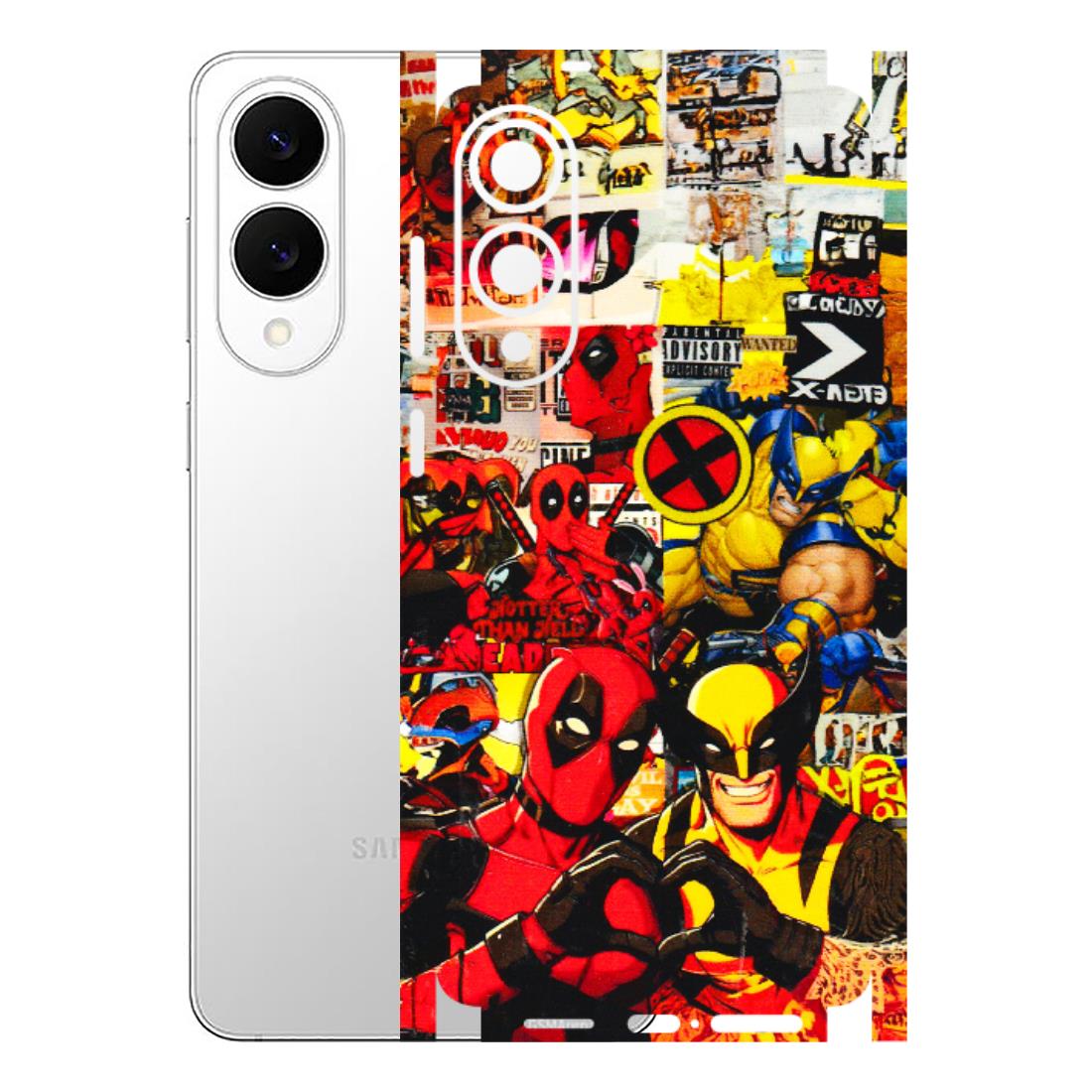 Samsung A/S Series Phone Skins (All Models) - Spidy Wolverine - 3D Embossed Finish (L-310) Samsung Galaxy S25 Edge