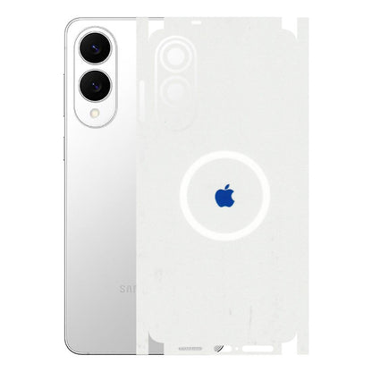 Samsung A/S Series Phone Skins (All Models) - iPhone Magsafe Logo - 3D Embossed Finish (L-320) Samsung Galaxy S25 Edge